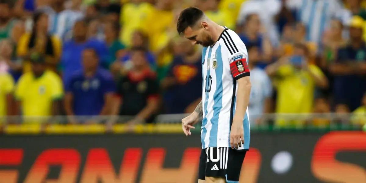 Not everything was good news for Messi.