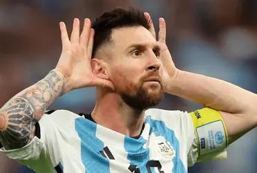 Not everything was happiness in the dressing room of the Albiceleste, due to a low blow received by the captain of the Selection