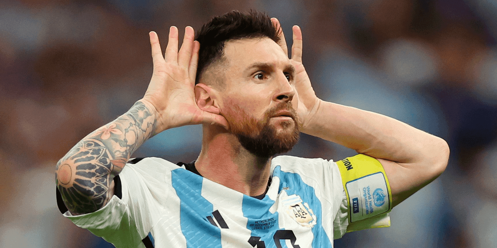 Not everything was happiness in the dressing room of the Albiceleste, due to a low blow received by the captain of the Selection