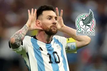 Not only did he step on Mexico's jersey, Messi gives the worst news to El Tri, as soon as the year 2023 begins