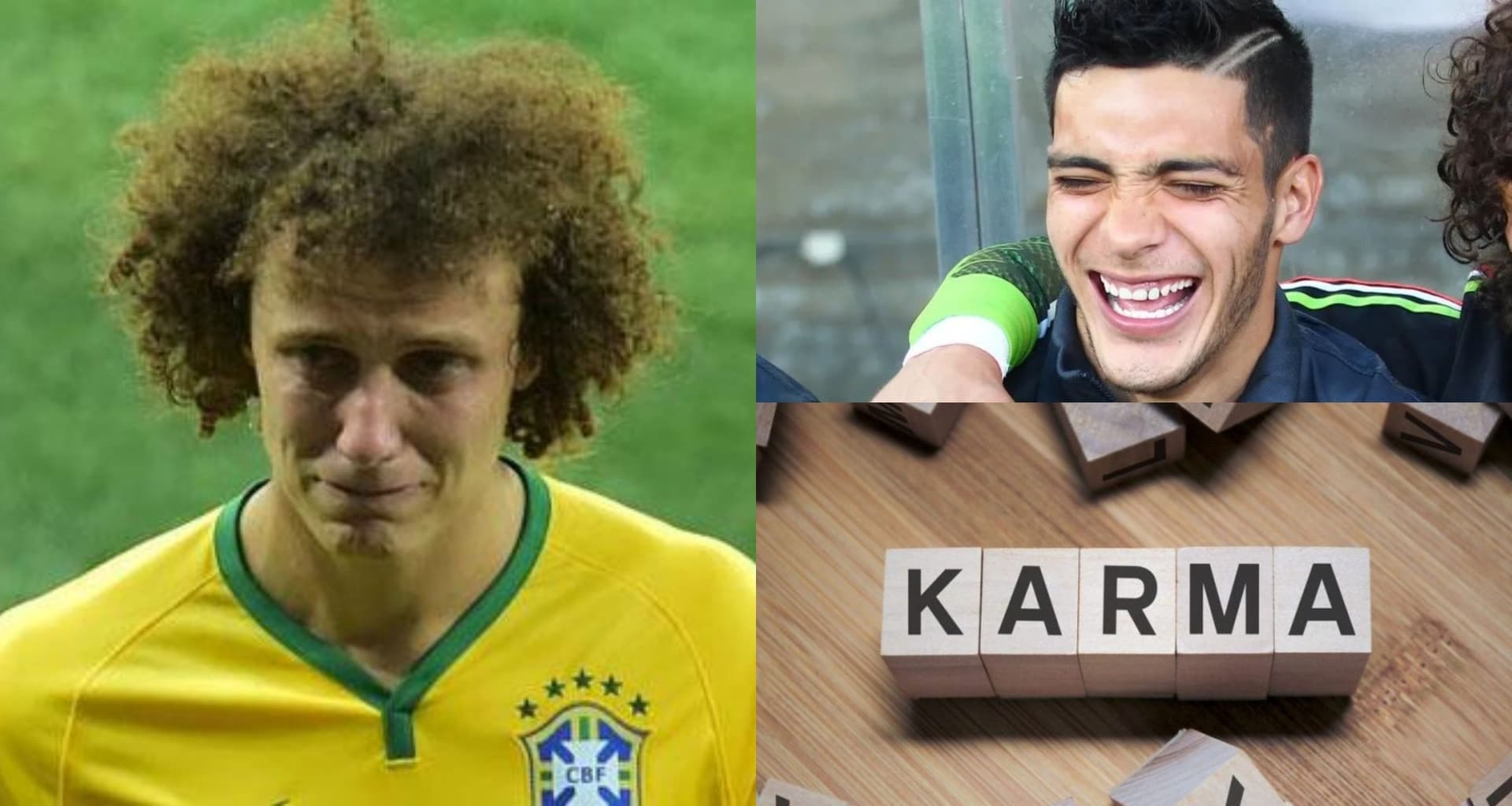 Now David Luiz is suffering, all for ending Raul Jimenez's career. Fate would take its toll where it hurts the most.