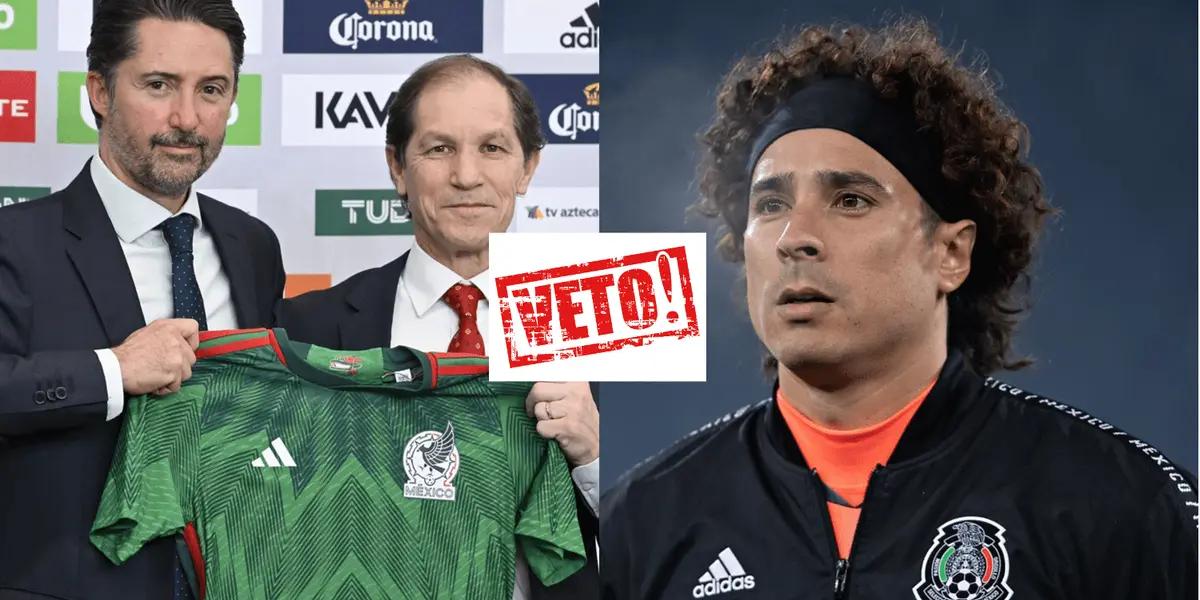 Now everything is understood, to please Guillermo Ochoa, there is a new vetoed within the Mexican team by the hand of Jaime Ordiales.