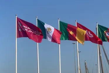 Now that El Tri's qualification for the FIFA World Cup has been confirmed, its flag is flying with those of the other qualified national teams.