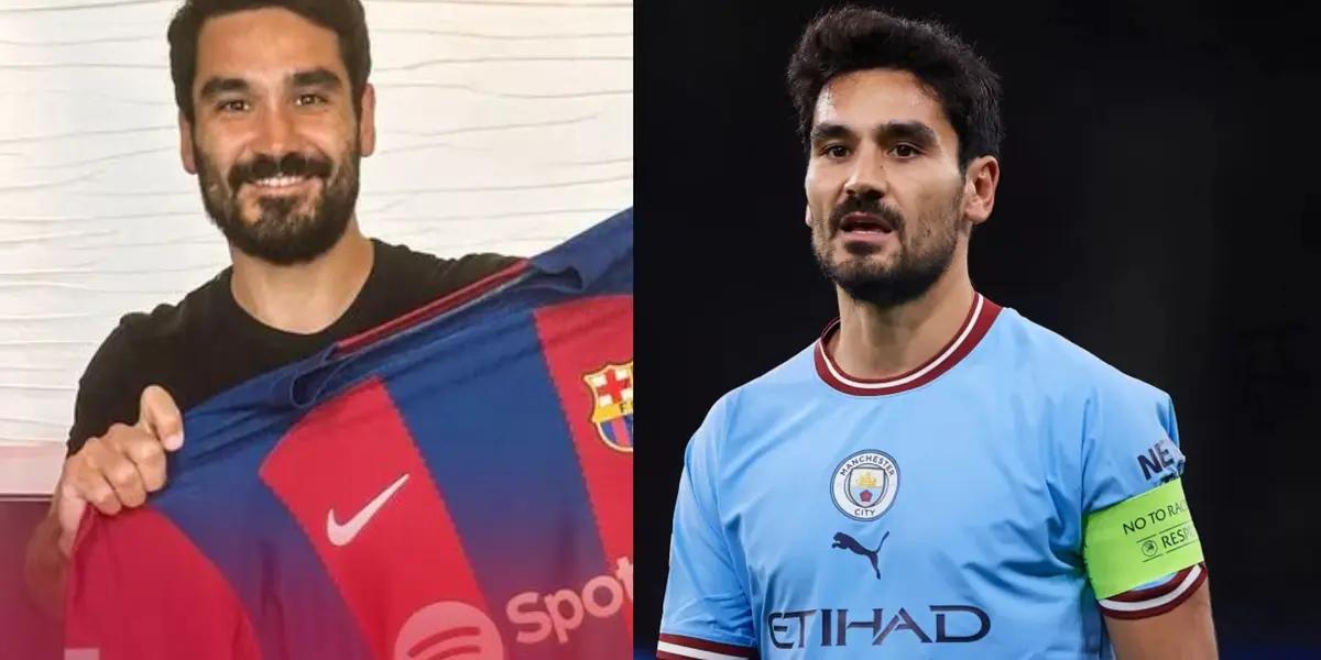 Now that he is no longer at FC Barcelona, the message sent by a Manchester City star