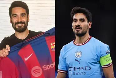 Now that he is no longer at FC Barcelona, the message sent by a Manchester City star