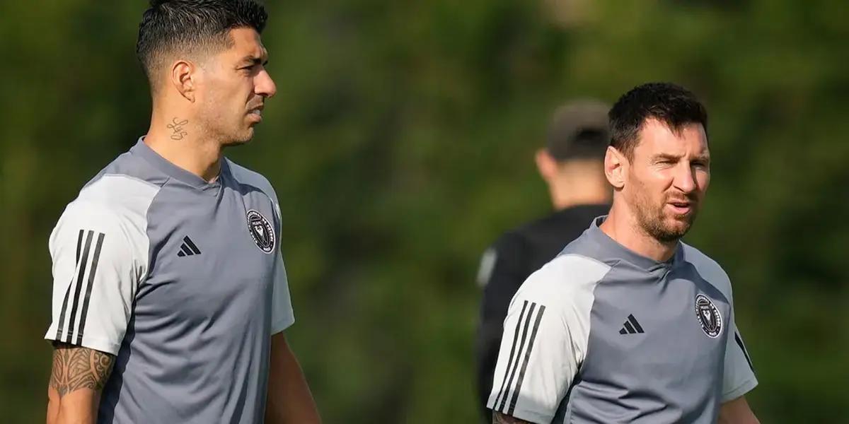 Now with Inter Miami but the Uruguayan got angry with Messi after the welcome he had.