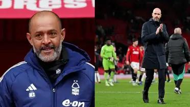 Nuno Espirito Santo and Erik Ten Hag reveal their starting XI's.