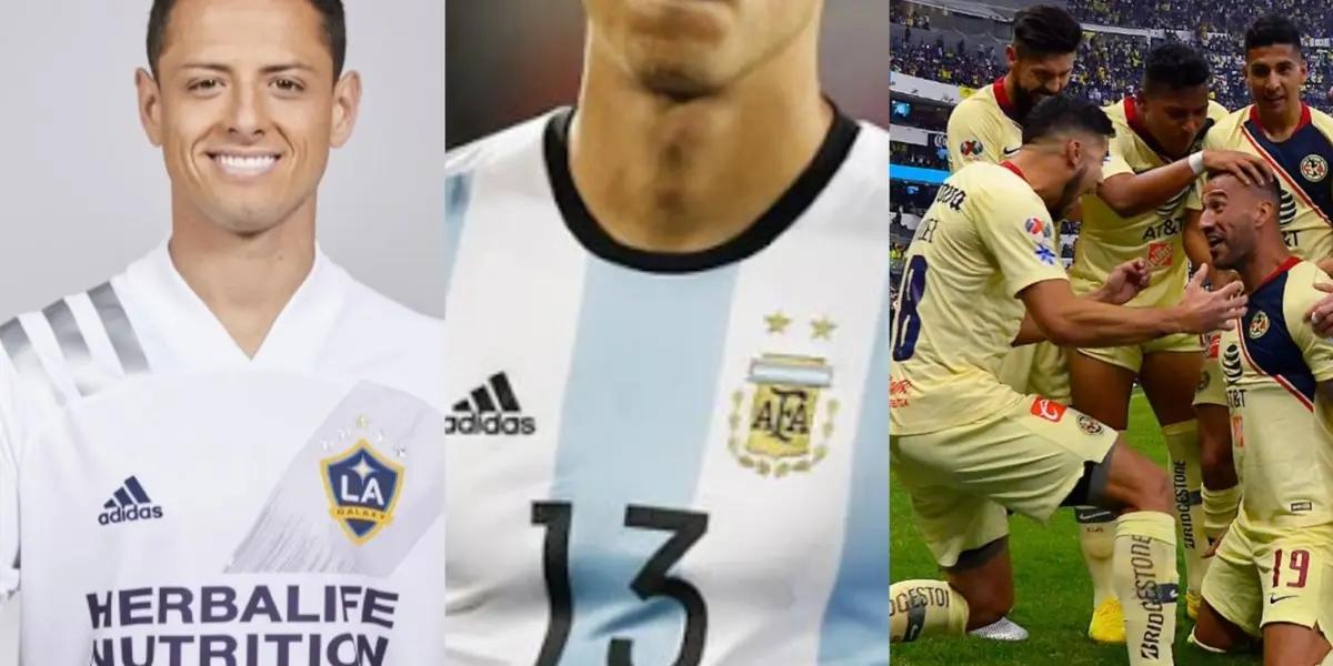 Of Mexican roots but of Argentine nationality, this player believes that he can become the new Chicharito but wants to play in America.