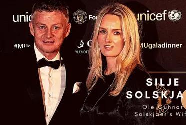 Ole Gunnar Solskjaer has been under immense pressure at Manchester United lately, see how his wife helped him cope.