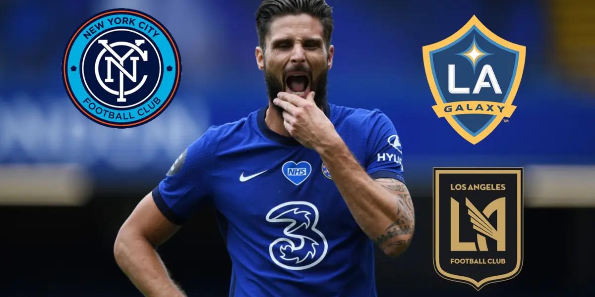 Olvier Giroud wants to leave Chelsea to have more minutes and that is why the Mexican forwards could be worried about his arrival.