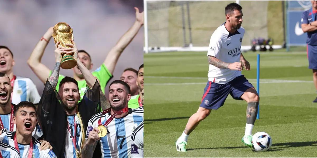 On social networks, the fans of his club lost patience and went against the Argentine national team