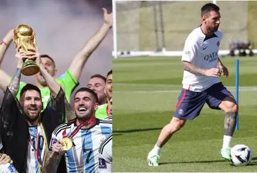 On social networks, the fans of his club lost patience and went against the Argentine national team