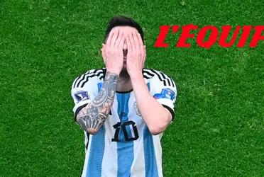 Once again, the French newspaper showed that it does not want the captain of the Argentine team