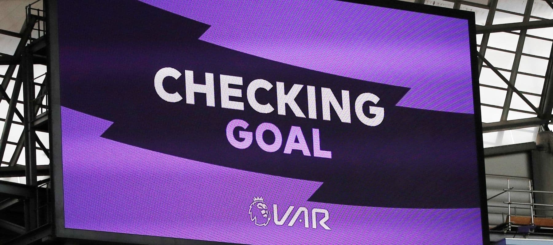 Once again the VAR influenced the score