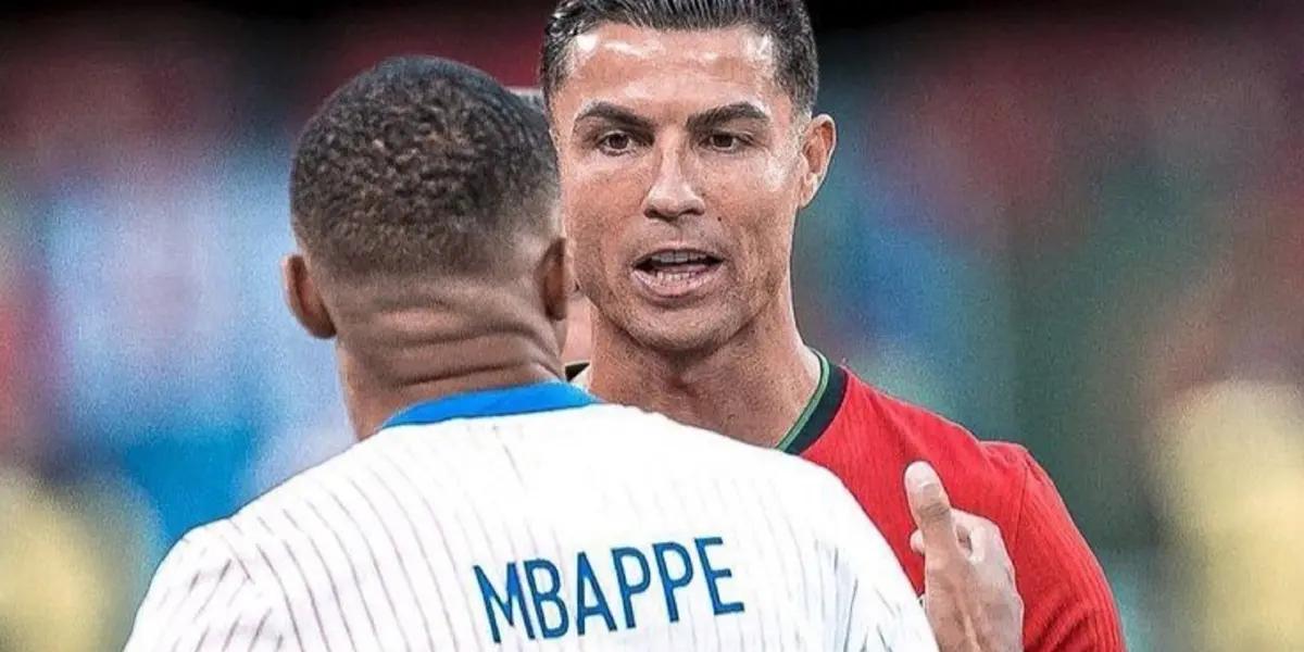 One of Cristiano Ronaldo's sons constantly challenges him saying that the Frenchman is better than him