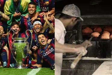 One of the best players in the world does not have a club after being released and is dedicated to selling a delicacy in Spain