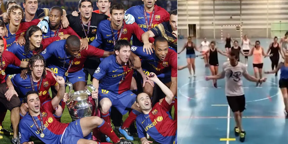 One of the most emblematic FC Barcelona players from the time of Ronaldinho and Messi decided to become a dance teacher in order to pay his bills.
