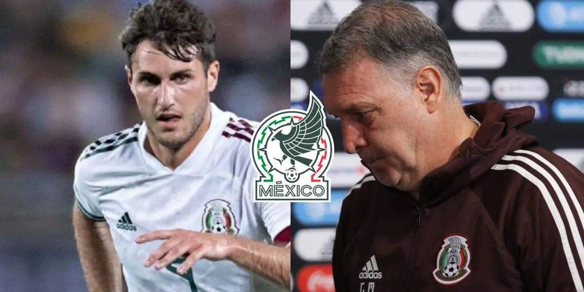 One of the players of the Mexican national team was hit by the absence of Santi Giménez, in practice he took the backing of the coach