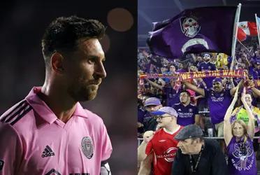 Orlando City fans made a viral mockery of Messi in the match against Inter Miami