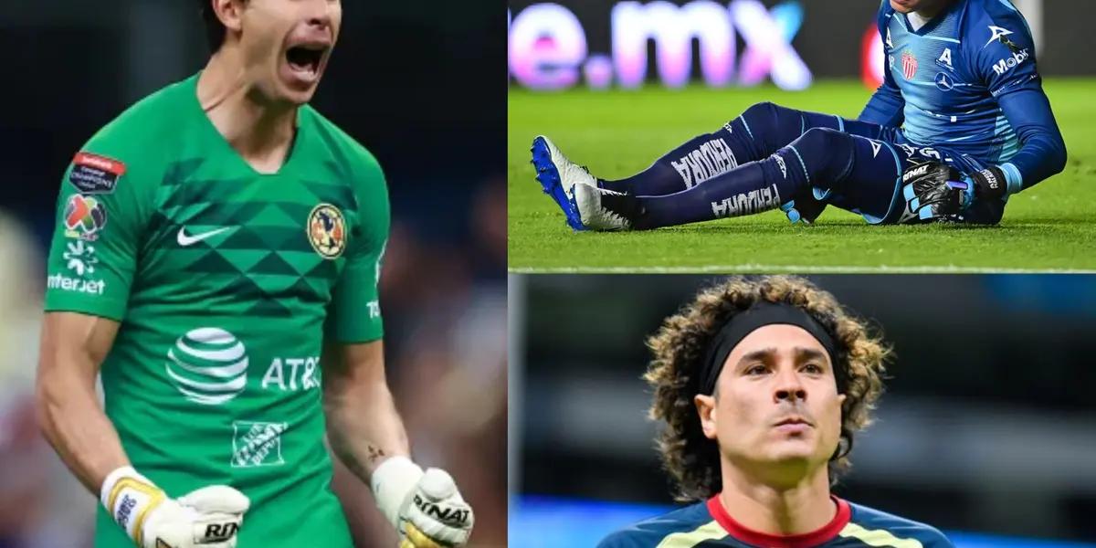 Oscar Jimenez has already done more than Guillermo Ochoa with the Águilas del mérica. He shows his talent.