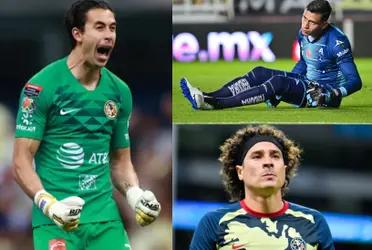 Oscar Jimenez has already done more than Guillermo Ochoa with the Águilas del mérica. He shows his talent.