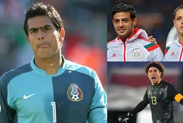 Oswaldo Sanchez confessed the issue of Guillermo Ochoa's grid, which he experienced at the time and why this could be a factor in the veto of Vela and Chicharito.