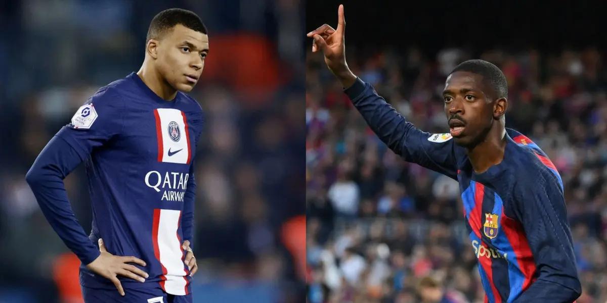 Ousmane Dembélé could replace Kylian Mbappé at PSG if the striker leaves for this figure