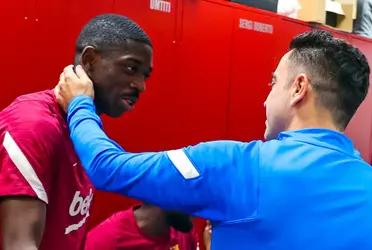 Ousmane Dembele has broken one of Xavi's rules and the manager is already contemplating if he's worth his trust.