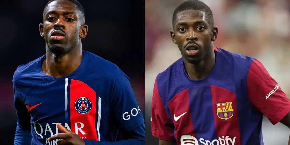 Ousmane Dembele is growing in confidence at PSG but he mentions his struggle at Barca.
