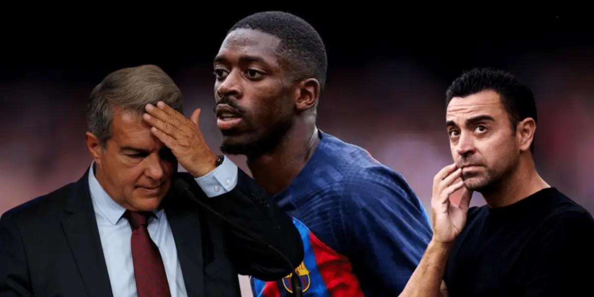 Ousmane Dembélé's departure took everyone by surprise and Xavi Hernández thinks of an achievable event