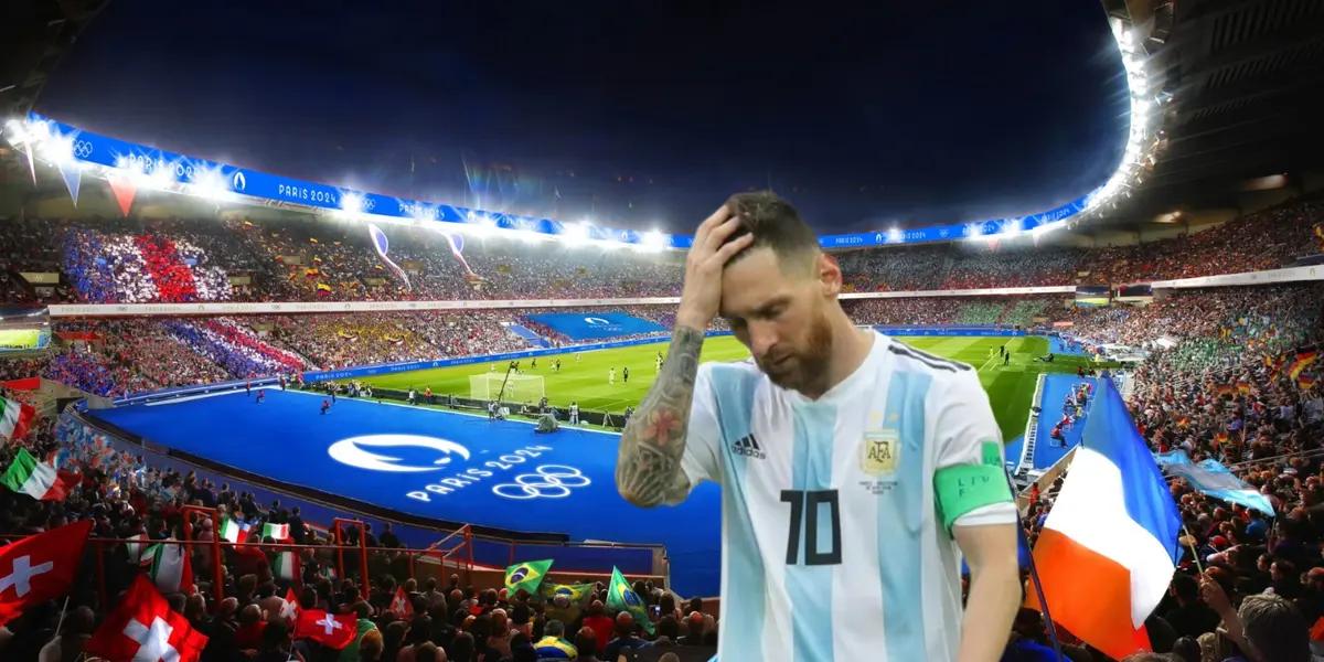 Out of Messis hands if he gets another chance at the Olympics