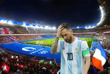 Out of Messis hands if he gets another chance at the Olympics