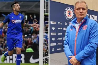 Pablo Ceppelini belongs to Cruz Azul and there is talk in Uruguay about his return to the club.