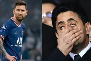 Paris Saint-Germain and Lionel Messi are completely divorced.