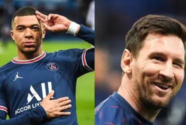 Paris Saint-Germain is already emphasizing a badge worn by Lionel Messi on the team's jersey.