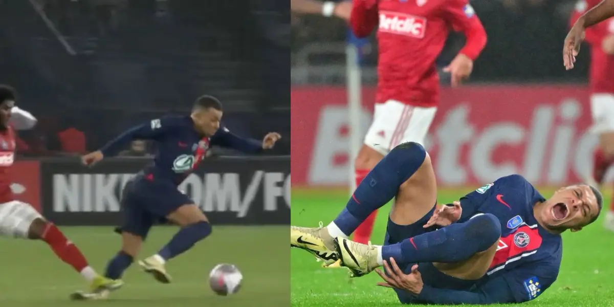 Before the Champions League, Mbappé is injured and doesn't play for PSG vs Lille