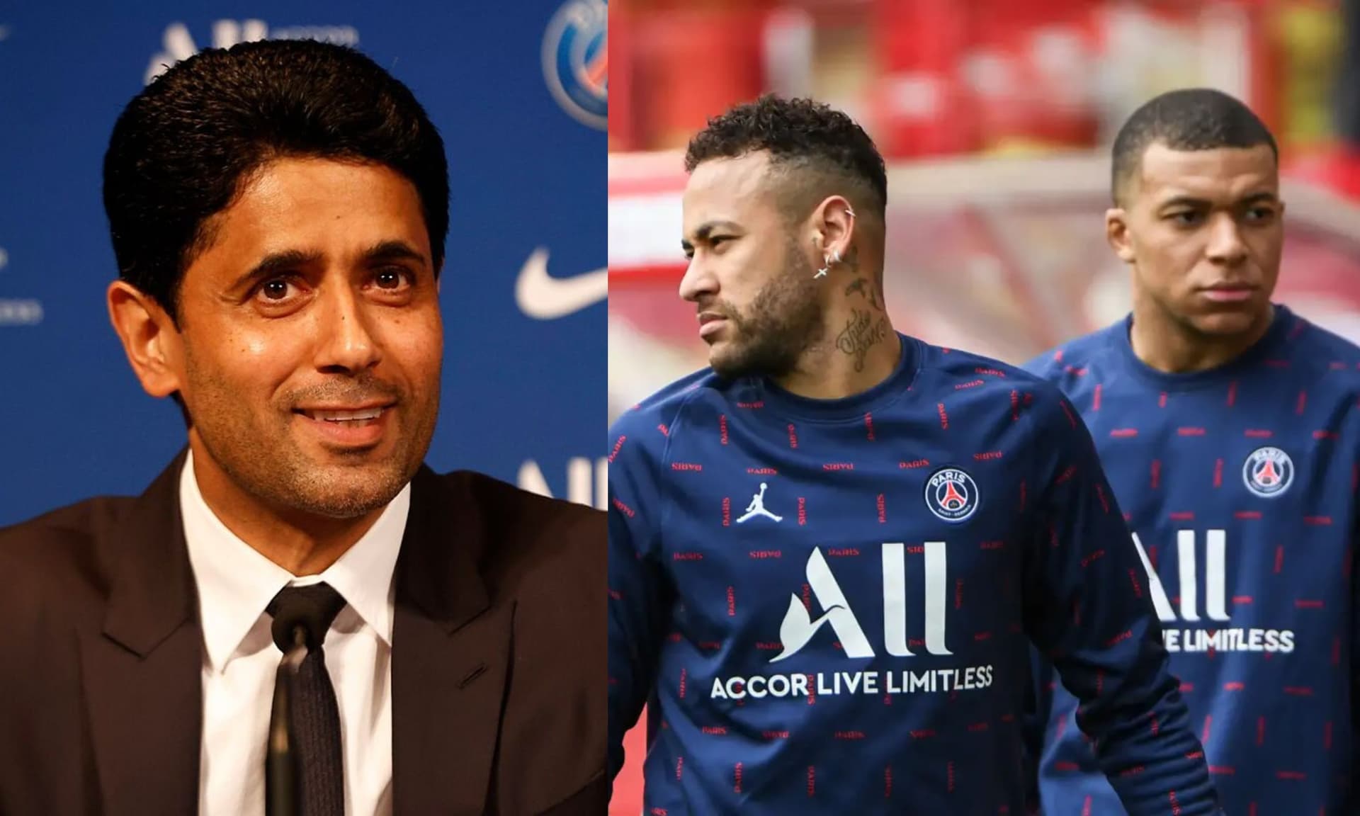 Paris Saint-Germain president talked about the real “issue” in the conflict between his top stars.