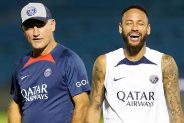 Paris Saint Germain's manager only has one favorite player, and he is Brazilian
