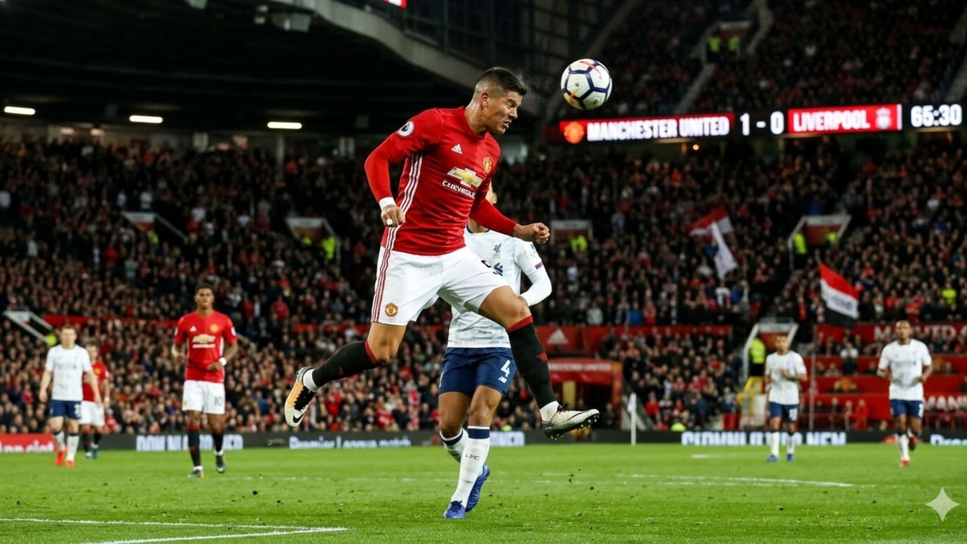 Paul Scholes's confession of how Manchester United signed Marcos Rojo in 2014 - Pictura created by AI