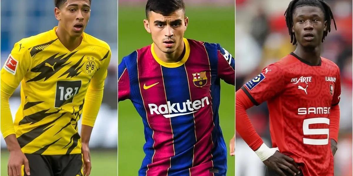 Pedri and Bellingham, at 19, are the crown jewels of a list brimming with talent.