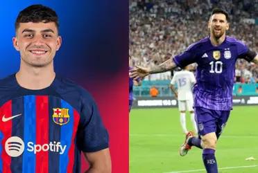 Pedri was quite surprised with his choice