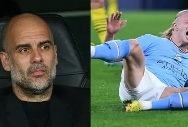 Pep Guardiola and Erling Haaland now worry over this “curse”.