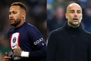 Pep Guardiola and his decision on Neymar's future for next season