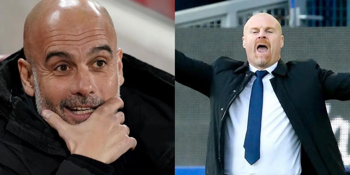 Pep Guardiola and Sean Dyche have announced their starting XI for this early kick off game.