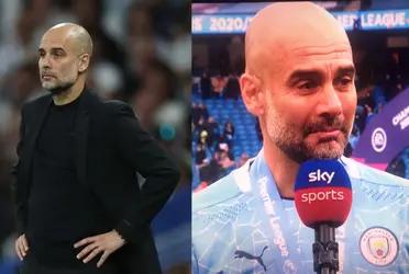 Pep Guardiola and the player he surprisingly made cry