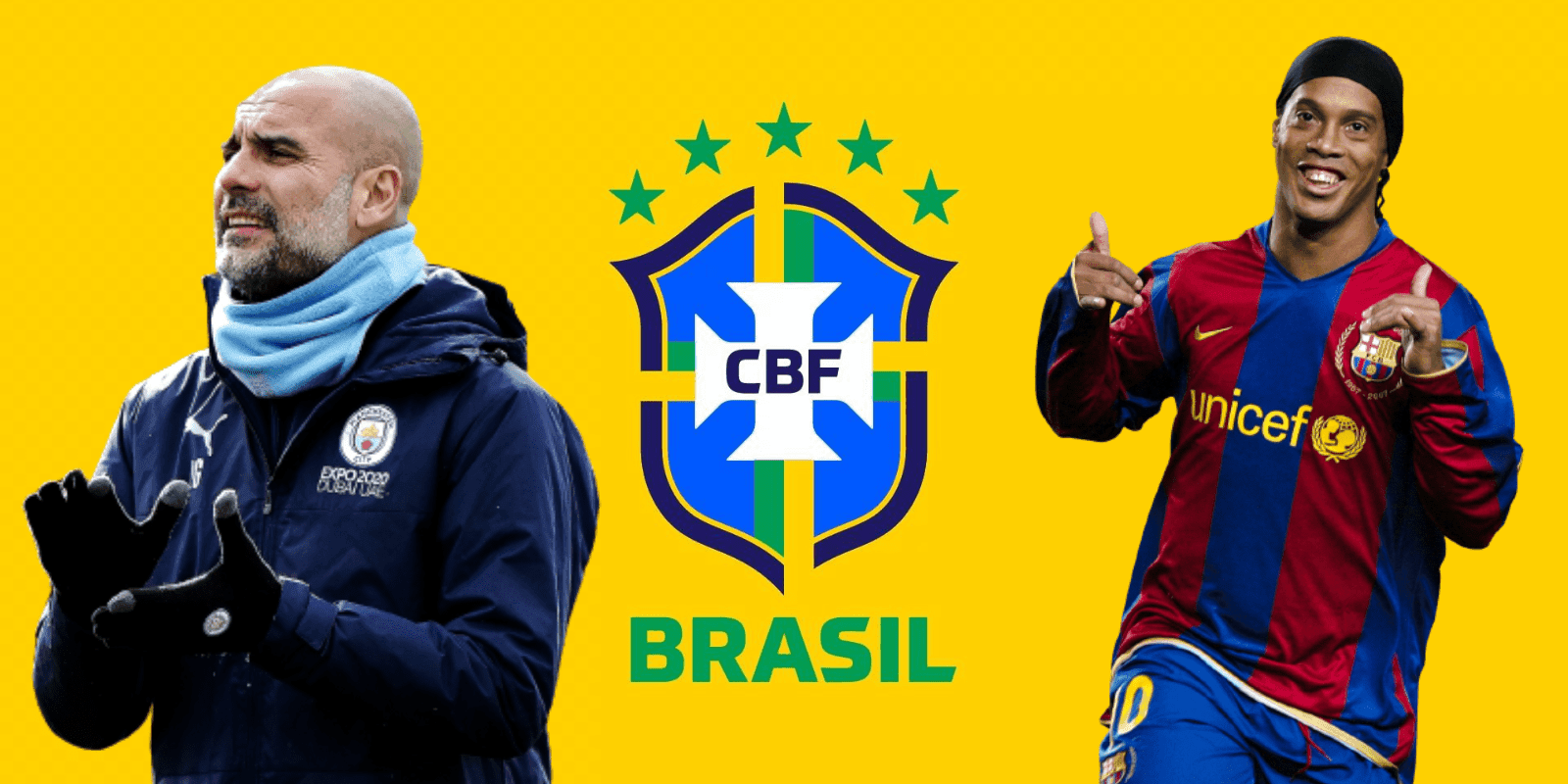 Pep Guardiola chose the best Brazilian soccer player in history