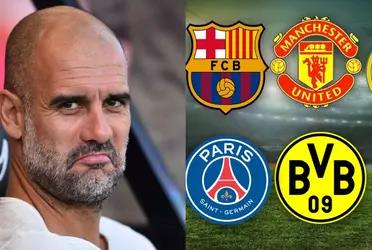 Pep Guardiola chose the two clubs he will never work for