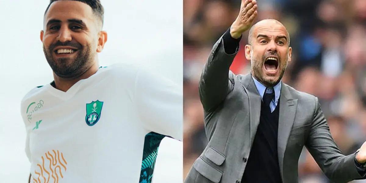 Pep Guardiola confesses the big reason behind Mahrez's departure from Manchester City