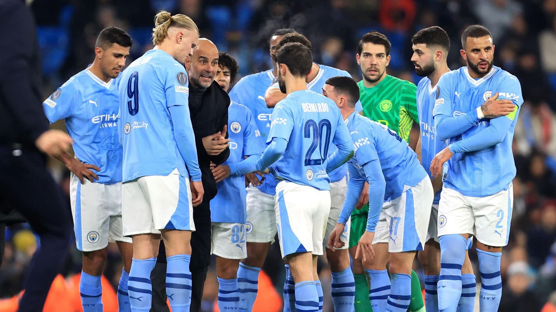 Pep Guardiola could count on Erling Haaland this week after a two-month injury.