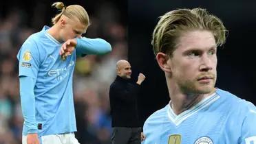 Pep Guardiola did not mention Haaland or De Bruyne as the best player in the league.
